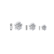 HellermannTyton - Verbinder zum Schrauben Verbinderblock SV3-PC-CL SV3