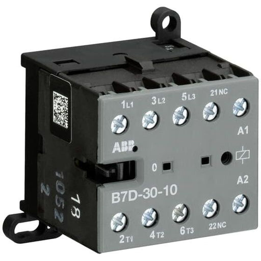 ABB Stotz S&J - Leistungsschütz zum Schalten von Wechselstrom Kleinschütz B7D-30-10-05 20-240V DC mit Diode