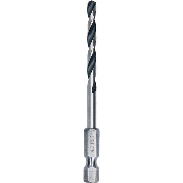 Bosch - Bohrer HSS PointTeQ 2608577544 Sechskantbohrer 4,2