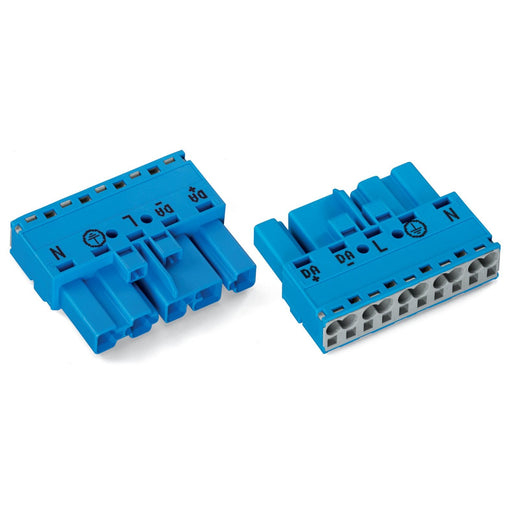 WAGO - Steckverbinder für steckbare Gebäudeinstallation Stecker 770-1115 5-polig, blau