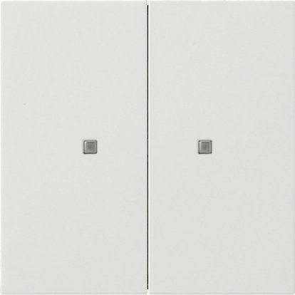 Gira - Bussystem-Tastwippe Taster Wippe 5173112 KNX, 2f, Reinweiß