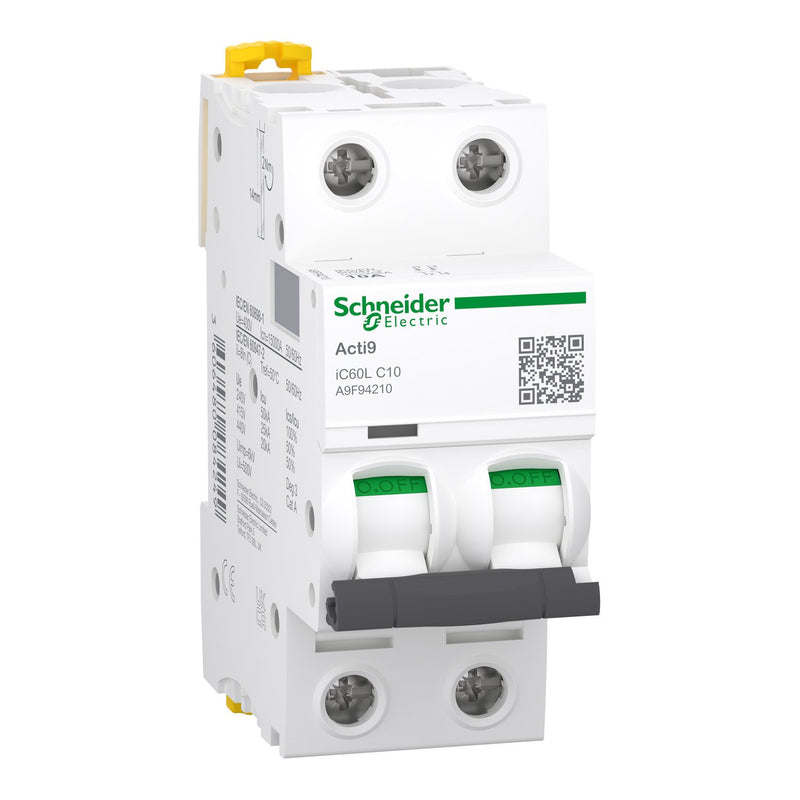 Schneider Electric - Leitungsschutzschalter LS-Schalter A9F94210 2P 10A C IC60L
