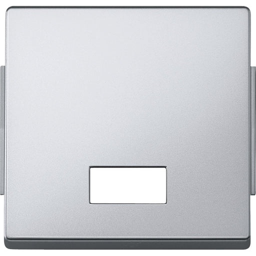 Merten - Abdeckung/Bedienelement für Installationsschalterprogramme Wippe Symbol Fenster alu 343860 rechteckig