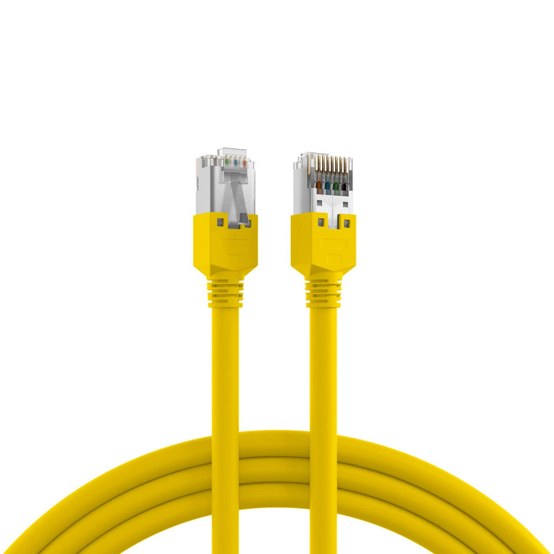 EFB-Elektronik - Patchkabel Kupfer RJ45 Patchkabel K8702.2 gelb, 2