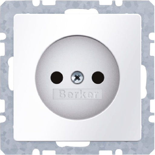 Berker - Steckdose o.Schutzkontakt 6167036089 kt Berker Q.1 polarw