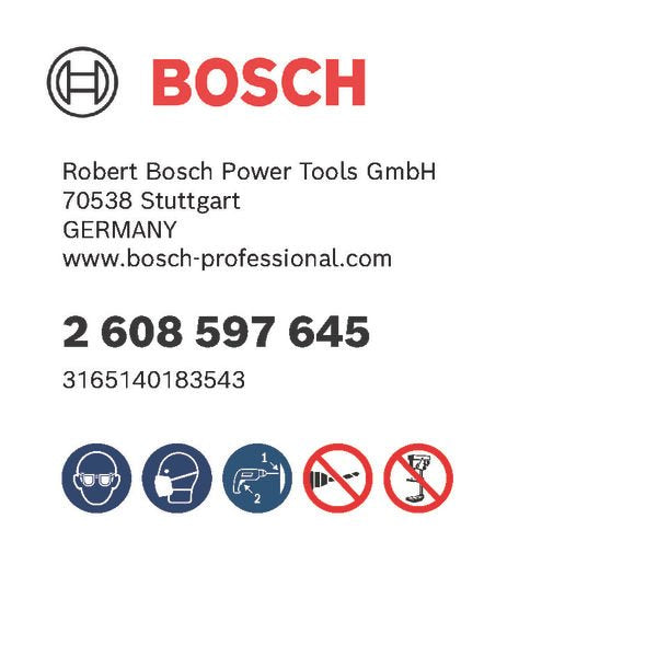 Bosch - Bohrer PRO Wood 2608597645 Holzschlangenbohrer