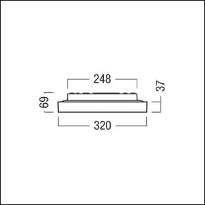 Zumtobel Group - Decken - /Wandleuchte LED - Wand - u.Deckenleuchte LANOSS1900 #42188231 940