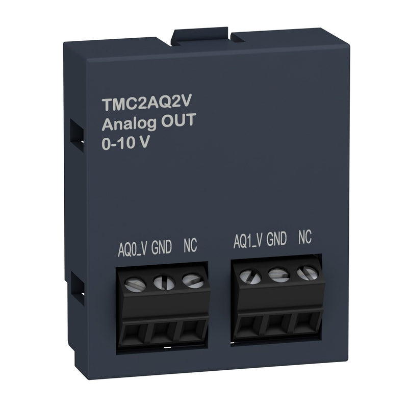 Schneider Electric - SPS-Analoges Ein-/Ausgangs-Modul Erweiterung Cartridge TMC2AQ2V M221 2 analog Ausg