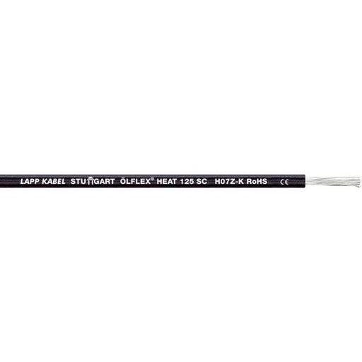 Lapp Kabel&Leitung - Energiekabel < 1 kV, für feste Verlegung ÖLFLEX HEAT 125 SC 1X6 BK 1238001