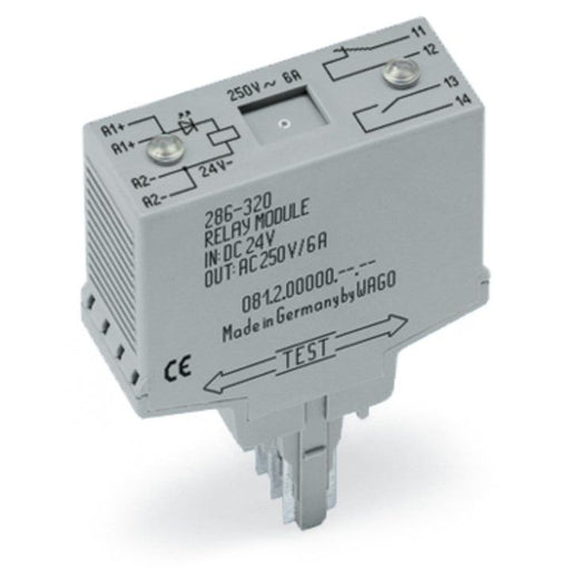 WAGO - Schaltrelais Relaisstecker mit 1 Ar DC 286-320 24 V