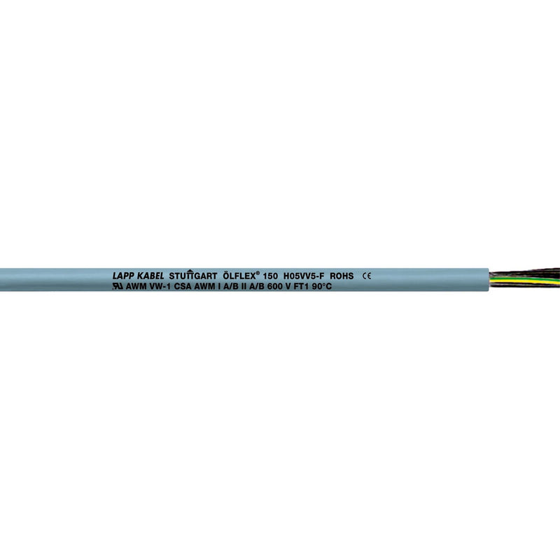 Lapp Kabel&Leitung - Energiekabel < 1 kV, für ortsveränderlichen Einsatz ÖLFLEX 150 4G2,5 0015404
