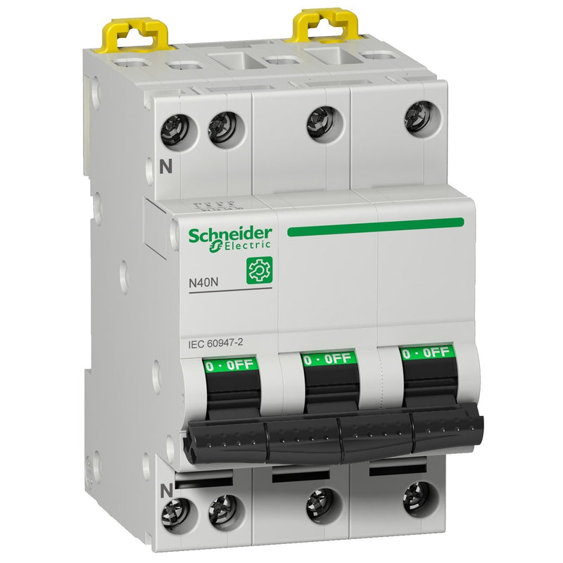 Schneider Electric - Leitungsschutzschalter LS-Schalter Multi 9 OEM M9P22725 N40N 25A 3-pol 10kA − 4 Stück