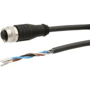 Ipf Electronic - Konfektioniertes Sensor-Aktor-Kabel Anschlussleitung, 10m, M12 VKA05325 Dose 4polig gerade