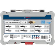 Bosch - Werkzeugset PRO Nutfräser-Set, Schaft 2607017465 6 mm, 6-tlg