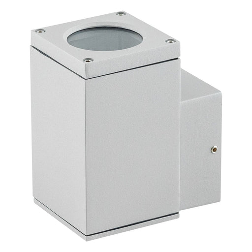 EVN Lichttechnik - Decken-/Wandleuchte Wandanbauleuchte 484015N alu GU10 1-flg.IP54