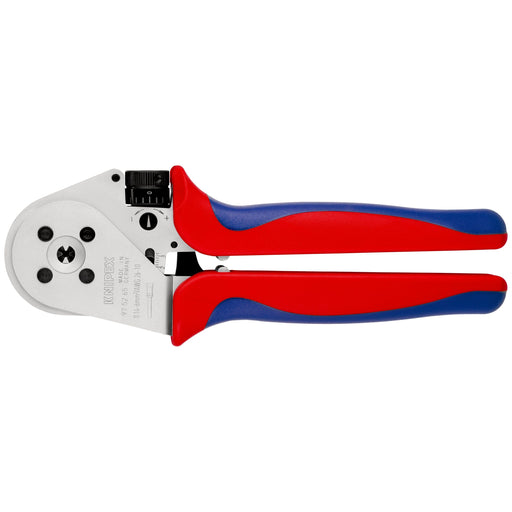 Knipex - Presswerkzeug Kabelschuhe/Verbinder, Aderendhülsen, Schirmanschluss Vierdornpresszange 97 52 65 230mm