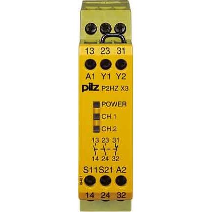 Pilz - Zweihandschaltgerät Zweihandbediengerät P2HZ X3 #774350 24VDC 2n/o 1n/c