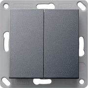 Gira - Bussystem-Tastwippe RF Wandsender 2f KNX 517828 Anthrazit