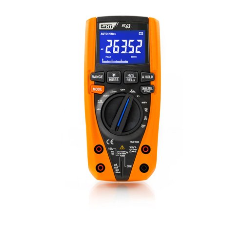 HT Instruments - Multimeter TRMS Multimeter inkl. HT63 KIT fexiblem Stromwandle