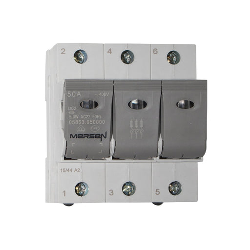 Mersen - D0-Sicherungslasttrennschalter Lasttrennschalter NEOZED 05863.050000 D02 50A/230/400V 3-p