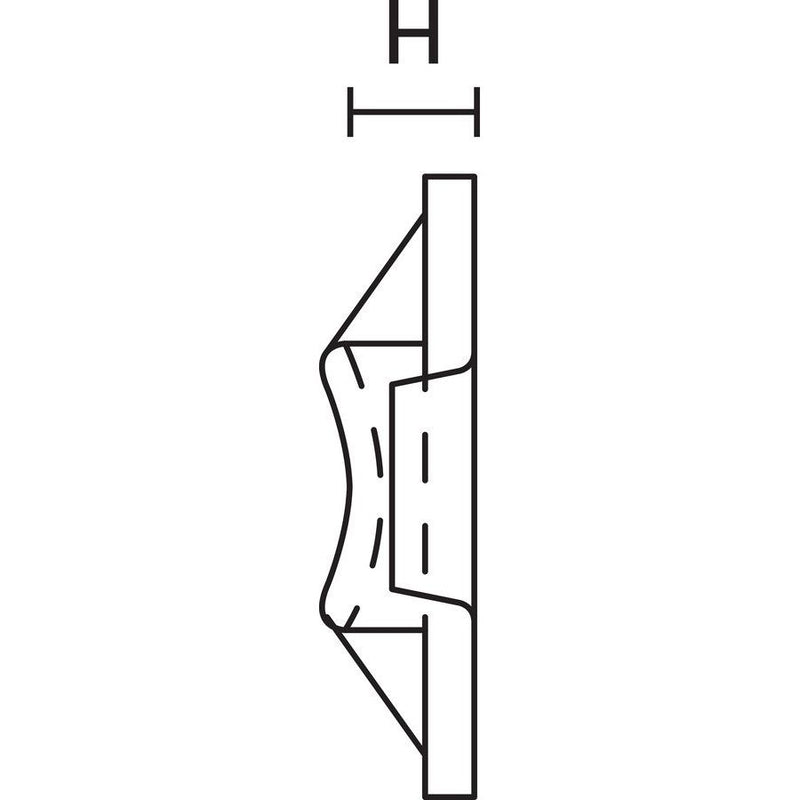 HellermannTyton - Befestigungssockel und -element für Kabelbinder Befestigungssockel 32x25 m TY8G1-PA66W-BK schwarz − 100 Stück
