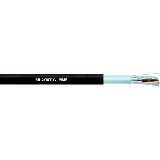 Lapp Kabel&Leitung - Daten- und Kommunikationskabel UNITRONIC RE-2Y(ST)YV PIMF 0032467 12X2X1,3 BK