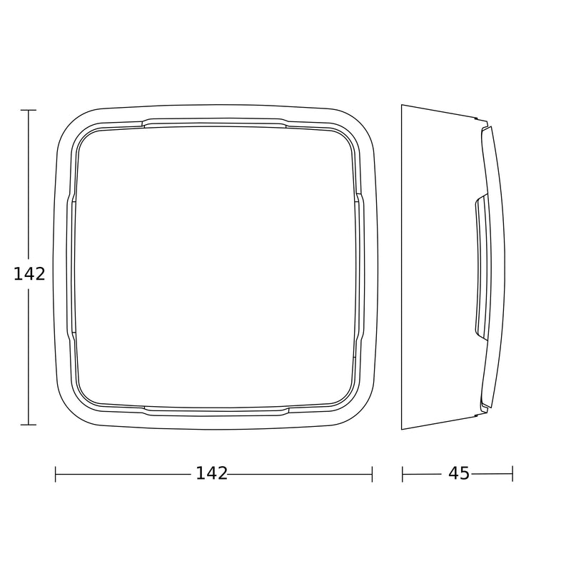 Steinel - Bewegungsmelder/Präsenzmelder komplett Multisensor Multisensor #084257 AP − 1 Stück