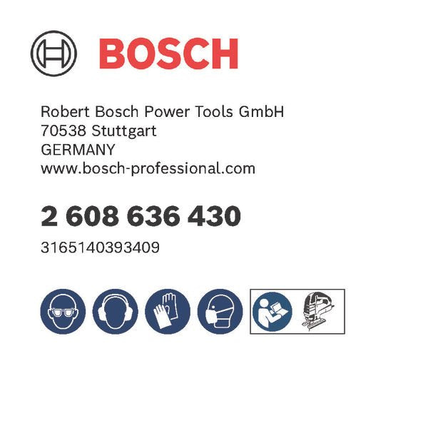 Bosch - Sägeblatt Sortiment PRO Laminate Set, 2608636430 U-Schaft, 3-tlg