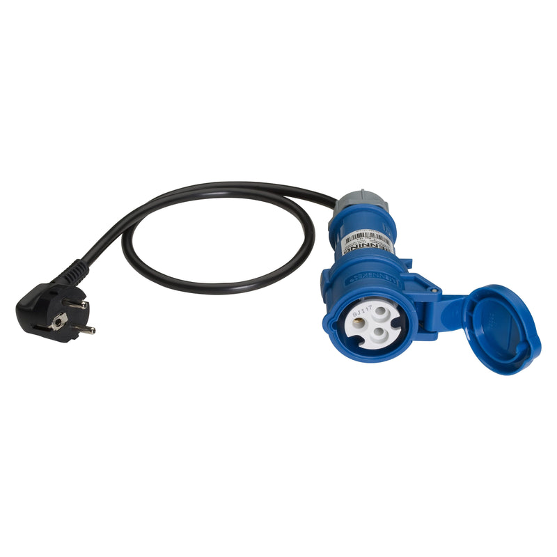 Benning - Adapter für Prüf- und Messgeräte Messadapter 32 A CEE Messadapter 32 A CEE CEE3-pol.-Schutzk