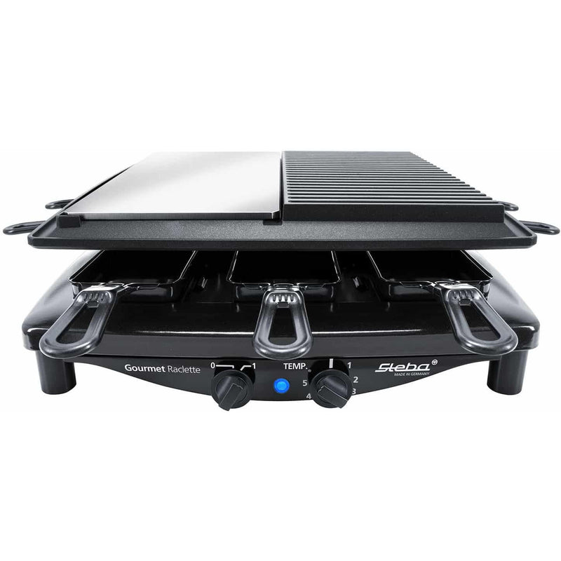 Steba - Raclette RC 8 Black Steel Made in Germany