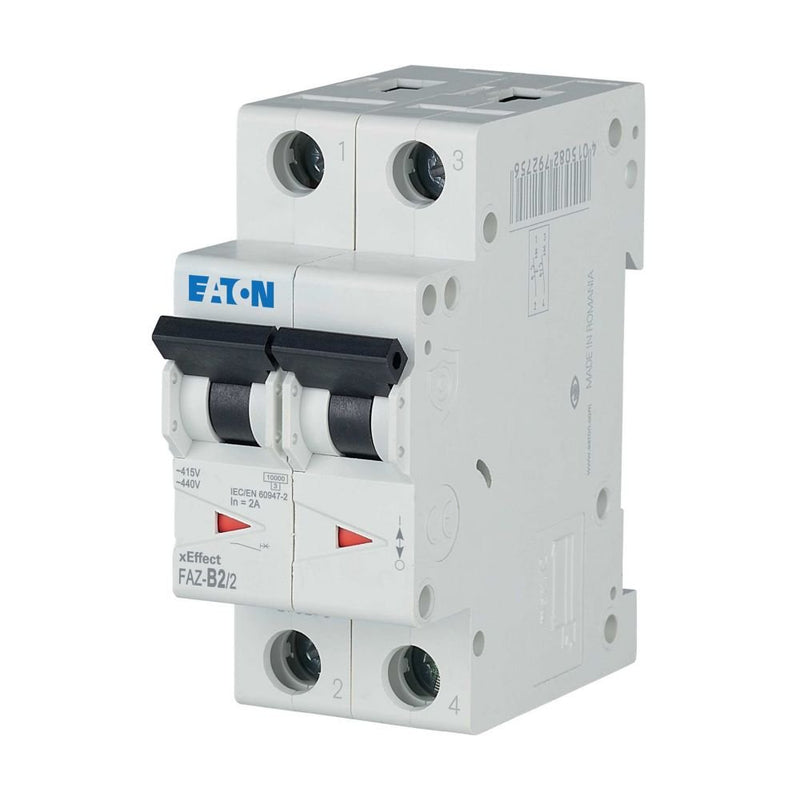 Eaton - Leitungsschutzschalter 2p. FAZ-B2/2 2A Charakt.: B