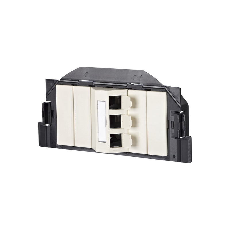 Metz Connect - Kommunikationsanschlussdose Kupfer Anschlussdose E-DAT 3x8(8) GB2 pws subway