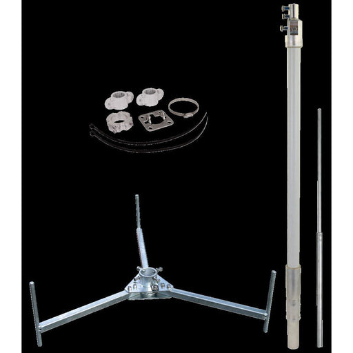 DEHN - Fangeinrichtung für Blitzschutz Fangmast FM D40 L3700 #819687 D40mm,L3700mm,R560mm