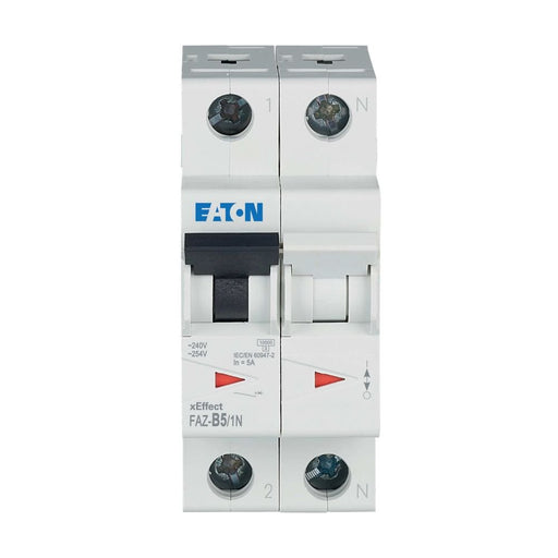 Eaton - Leitungsschutzschalter 1p. FAZ-B5/1N 5A Charakt.: B