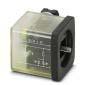 Phoenix Contact - Ventilstecker (feldkonfektionierbar) Ventilstecker SACC-VB-3CO #1452165 3-pol. BauformA 1LED