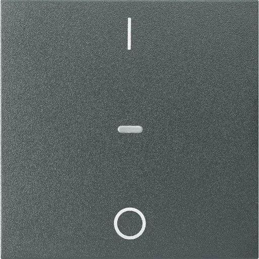 Berker - Abdeckung/Bedienelement für Installationsschalterprogramme Abdeckung Tastsensor-Modul 80962285 1-fach anthrazit