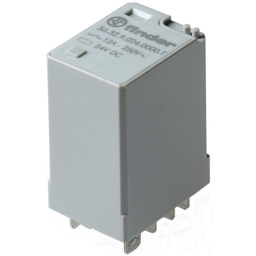 Finder - Schaltrelais Leistungs-Steckrelais 56.32.9.024.0000T 2W, 12A − 10 Stück