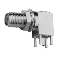 Telegärtner - Koax-Steckverbinder SMA-Winkeleinbaubuchse Au 100024711 für LTP, 50Ohm − 5 Stück