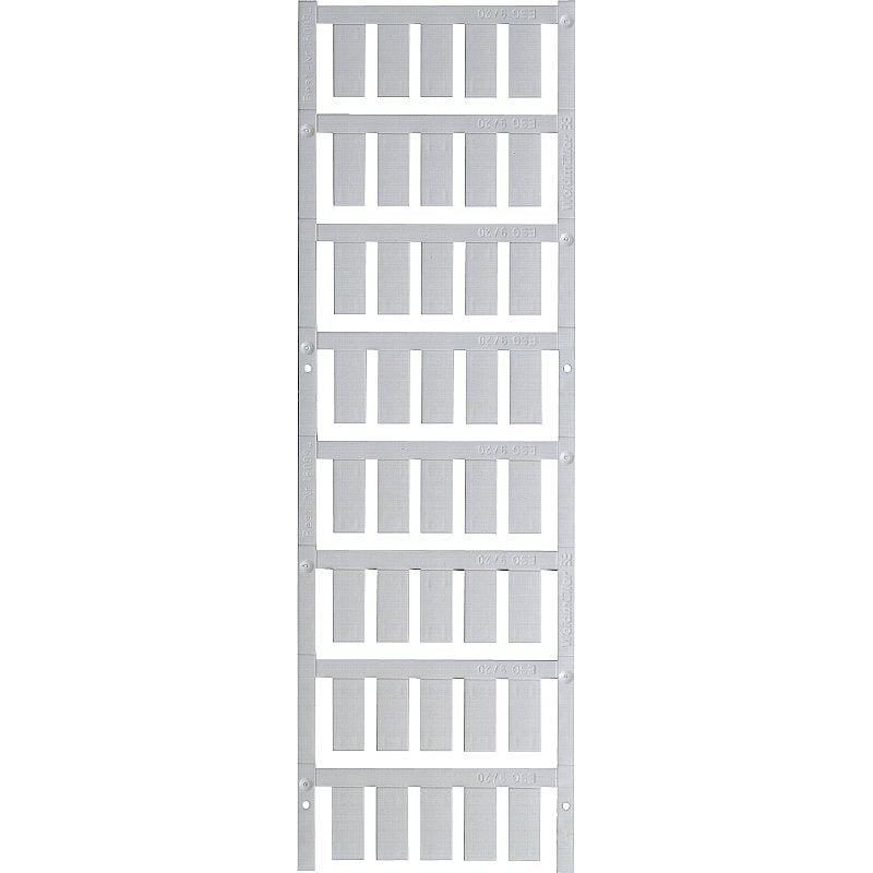 Weidmüller - Kennzeichnungsmaterial Gerätemarkierung ESG 9/20 O.F MC SDR 20mm − 40 Stück
