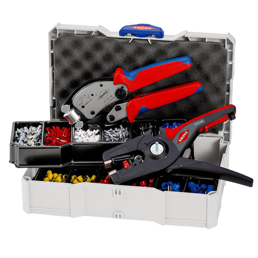 Knipex - Sortimentskasten für Anschluss- und Verbindungstechnik Crimp-Set 97 90 14 0,5 - 16qmm