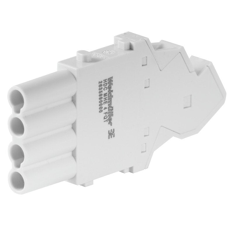 Weidmüller - Kontakteinsatz für Rechtecksteckverbinder Moduleinsatz HDC MHE 4 FP ModuPlug