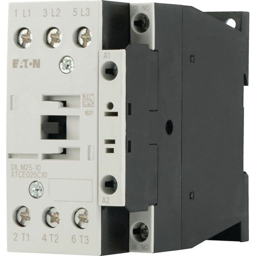 Eaton - Leistungsschütz zum Schalten von Wechselstrom Leistungsschütz DILM25-10(400V50HZ) 1S 11kW/400V,AC