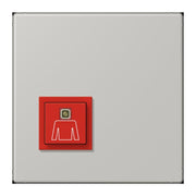 Jung - Behindertenelement für Installationsschalterprogramme Notrufsystem Ruftaster NRS LC 0834 RT 205 gris clair 31