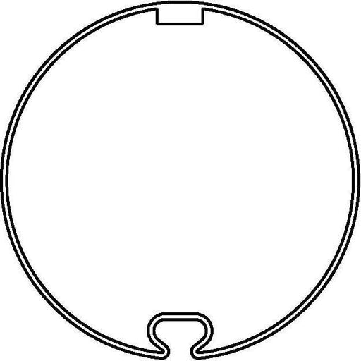 DELTA DORE - Zubehör/Ersatzteile für Tor-/Rollladenantriebe Adapter-Set Medium AMI45-D63F/Spezial 63 Flnurhr Sp