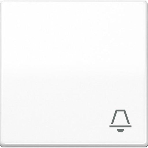 Jung - Abdeckung/Bedienelement für Installationsschalterprogramme Wippe Symbol KLINGEL aws AS 591 K WW für Taster