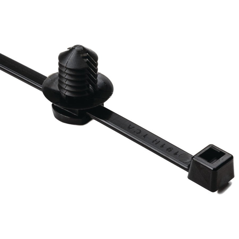 HellermannTyton - Kabelbinder Befestigungsbinder T50RFT8 2-tlg − 500 Stück
