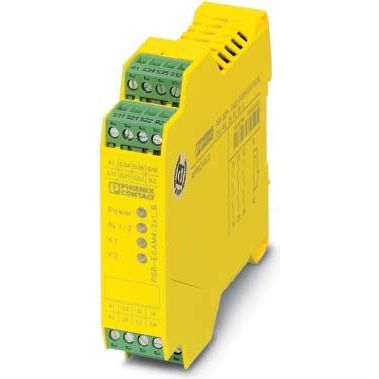 Phoenix Contact - Gerät zur Überwachung von sicherheitsgerichteten Stromkreisen Not-Aus-Relais PSRSPP24UCE #2900510