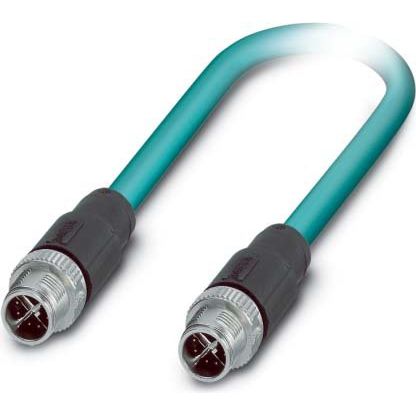 Phoenix Contact - Konfektioniertes Sensor-Aktor-Kabel Ethernet-Kabel VS-M12MSS- #1440465 − 1 Stück