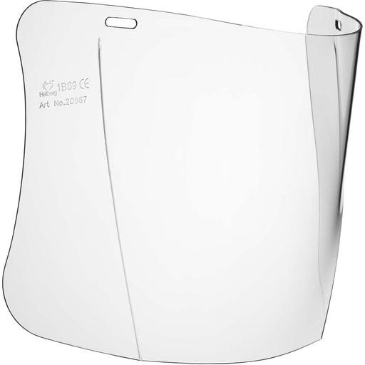 Hellberg - Zubehör/Ersatzteile für persönliche Schutzausrüstung SAFE PC Lichtbogen 20967-001 Polycarbonat-Visier