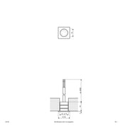 EVN Lichttechnik - Bodeneinbauleuchte LED EB-Lichtpunkt LD4 102 0,2W LED warmwhite